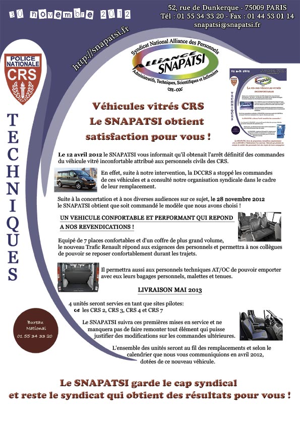 Visualiser le tract Visualiser le tract