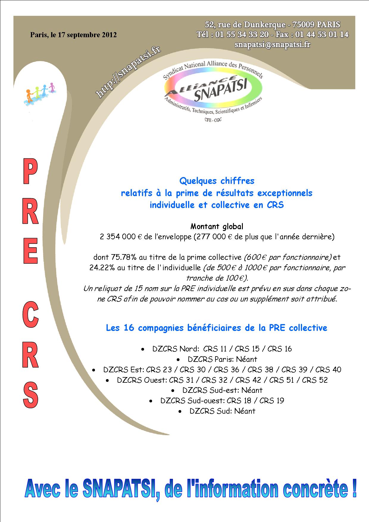 Tract PRE CRS Tract PRE CRS